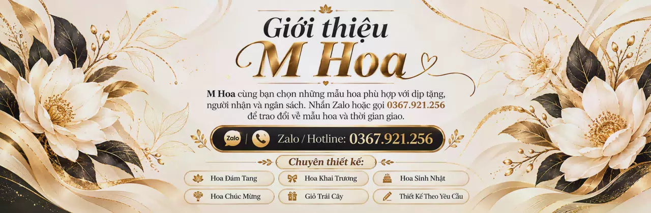 Ảnh bìa Shop hoa tươi Phường Bắc Giang - Để lời nhắn thêm dịu dàng